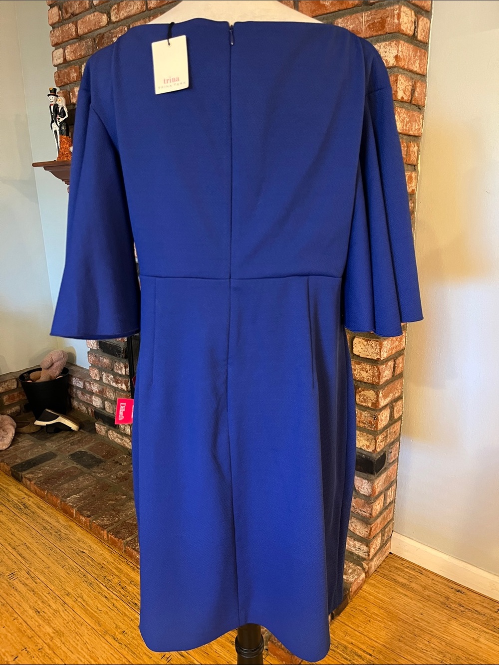 Trina by Trina Turk V-Neck Midi Dress - Picture 6 of 7